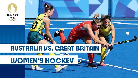 Australia vs Great Britain | Women's Hockey 🏑 | #paris2024 Highlights