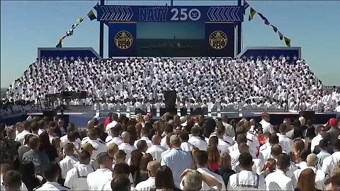 President Trump delivers remarks at Naval Station Norfolk following a Naval Sea Power demonstration