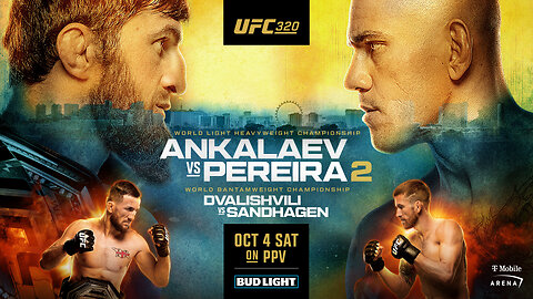 UFC 320: Ankalaev vs Pereira 2 | Oct 4