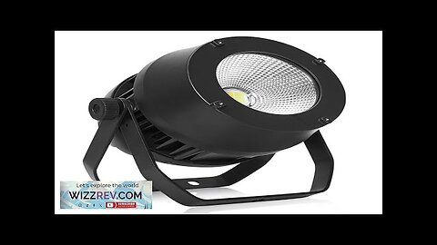 Outdoor Waterproof LED 200W COB Par Warm and Pure White DMX Stage Review