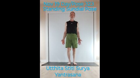 Utthita Stiti Surya Yantrasana / Standing Sundial Pose