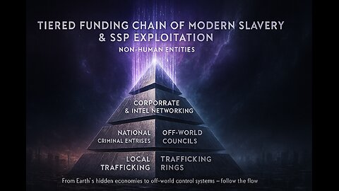 🧭 Tiered Funding Chain of Modern Slavery & SSP Exploitation