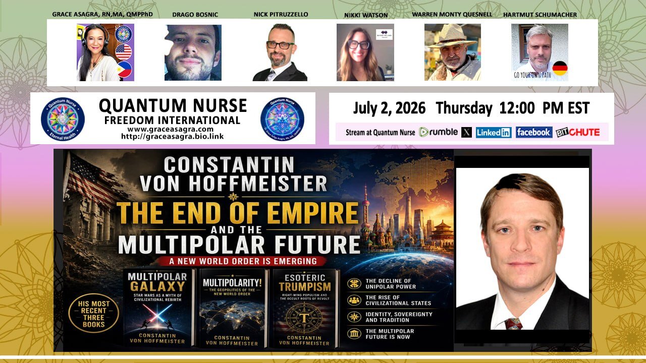 CONSTANTIN VON HOFFMEISTER - The End of Empire & The Multipolar Future