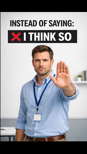 Speak more natural English Instead of saying:❌ “I think so” (every time)Try:✅ Probably✅ I guess so