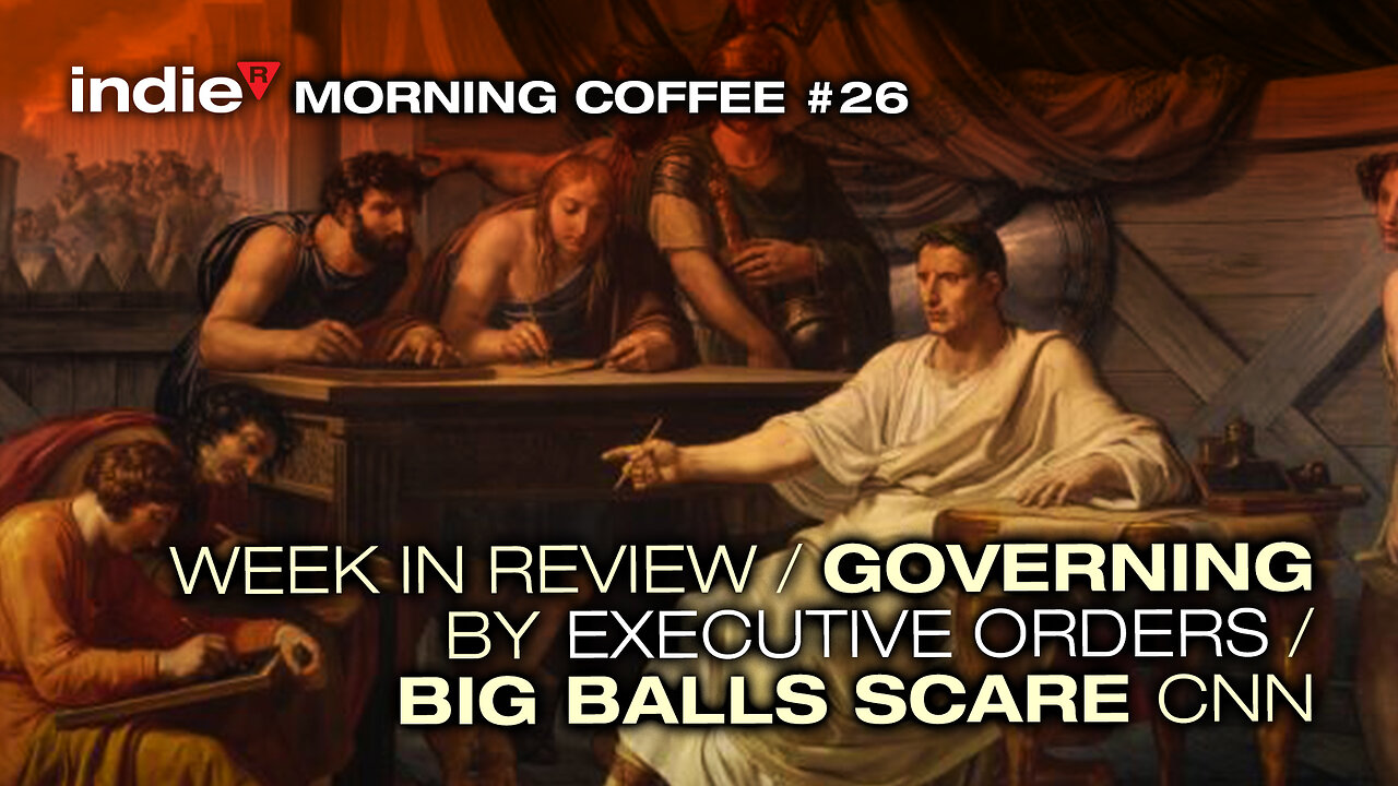 Morning Coffee Stream #26 | Trump 2.0 3rd Week Review | Executive Orders Aren't Law | USAID and Democrat Party's Man Behind the Curtain Reveal Moment | End of Show Pick ✨⚖️🔭