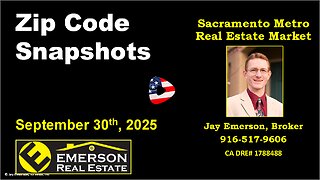 Sac Metro Real Estate - Zip Code Snapshots