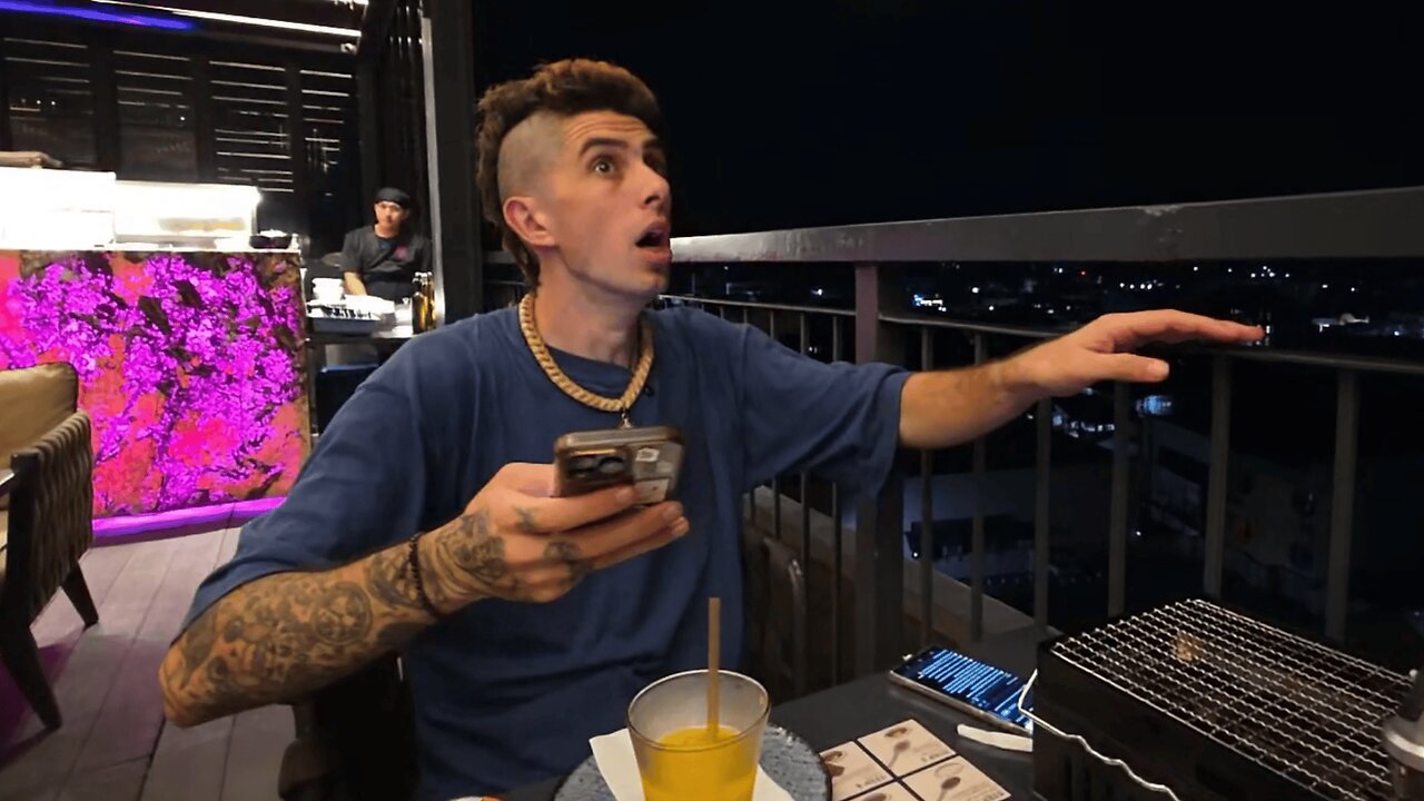 Sam Pepper Caught on Roof During 6.9 Earthquake in the Philippines