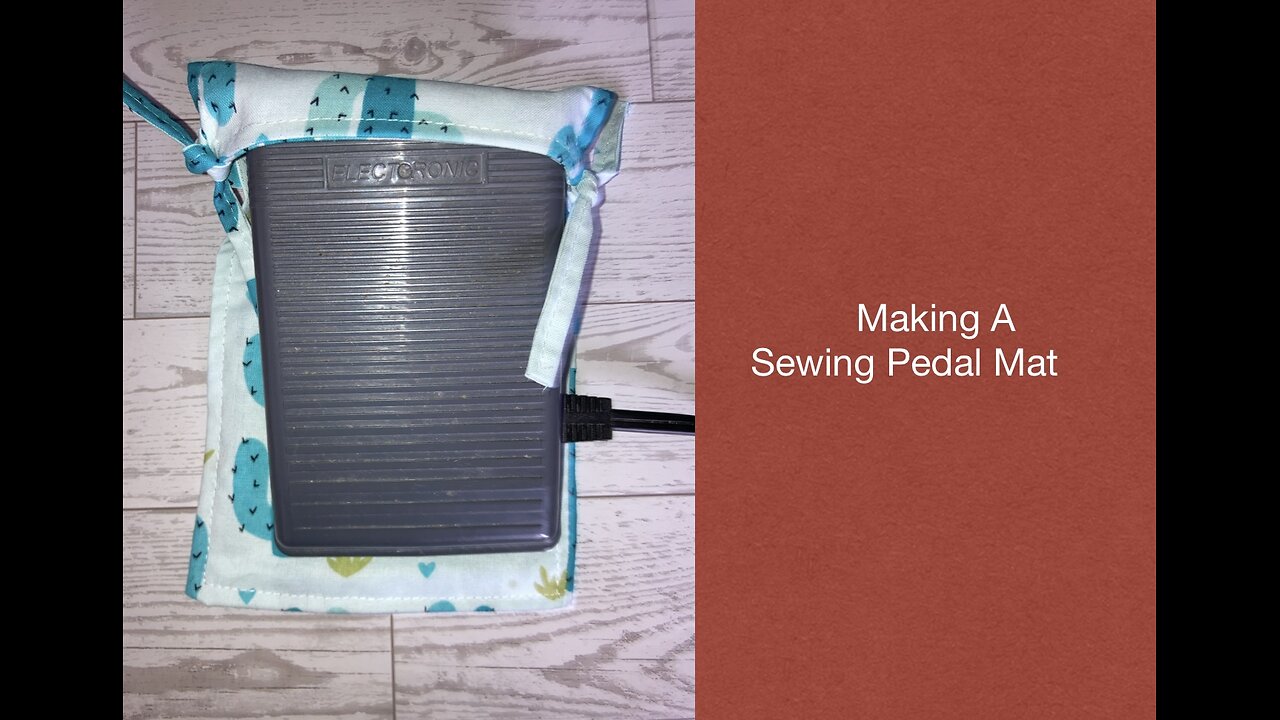 Sewing A Peddle Mat