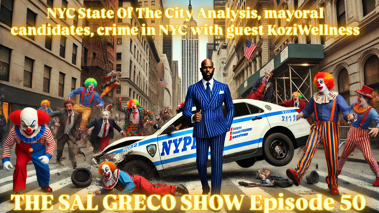 NYC State Of The City analysis, rising crime in NYC & more with guest KoziWellness | Episode 50