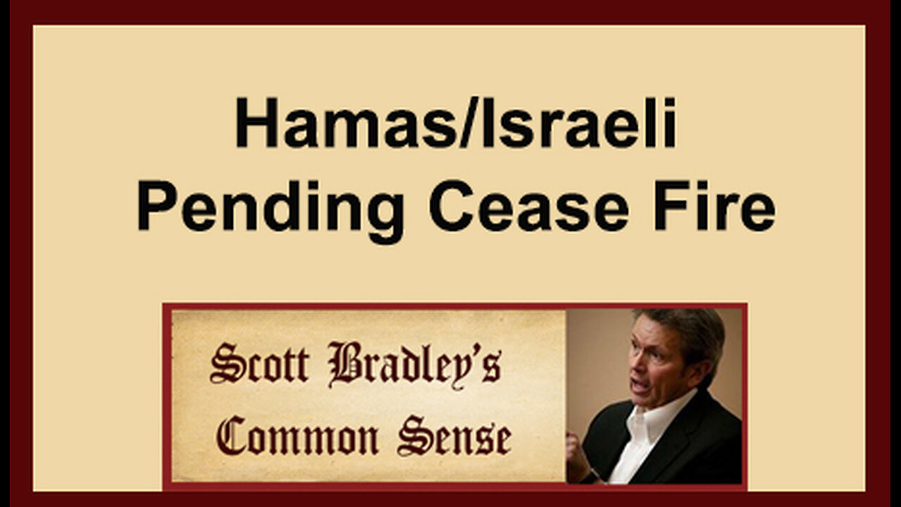 Hamas/Israeli Pending Cease Fire