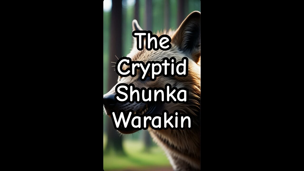 The cryptid creature called the shunka warakin.