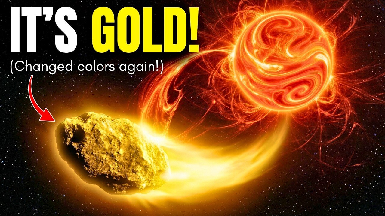 3I/ATLAS Just Turned Gold And Scientist Think It's..