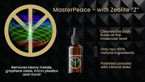 MASTER PEACE : REMOVES ALUMINUM, TOXINS AND NANO GRAPHENE OXIDE