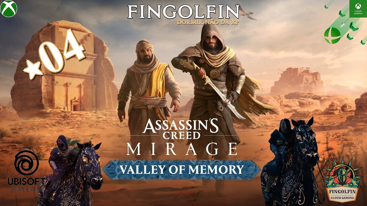 Assassin's Creed Mirage: Vale da Memória - No Xbox Cloud Gaming (Xcloud)#04