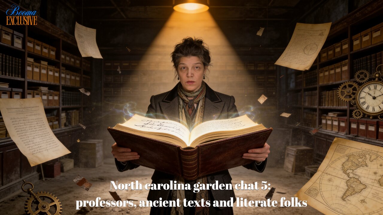 North carolina garden chat 5: professors, ancient texts and literate folks | Sabrina Wallace
