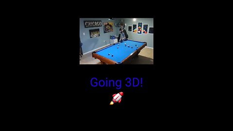 JUMP!!! ⚪🚀🔴🕳️ #billiards #pool #8BallPool #8ball #highlights #jumpshot