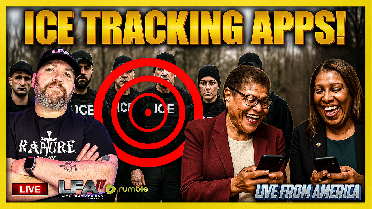 ICE TRACKING APPS! | LIVE FROM AMERICA 10.23.25 11AM