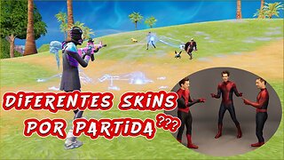 Fortnite ~ Diferentes Skins Por Partida