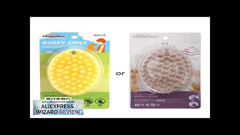 for Cat and Dog Massage Brush Easy to Clean Dog Bath Brush Review