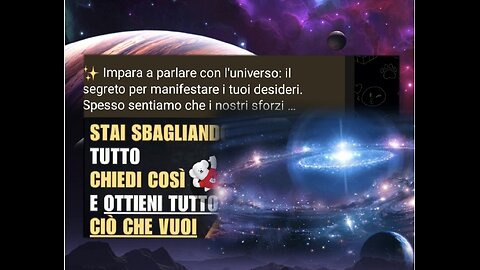 Impara a parlare con l'universo e manifesta i tuoi desideri