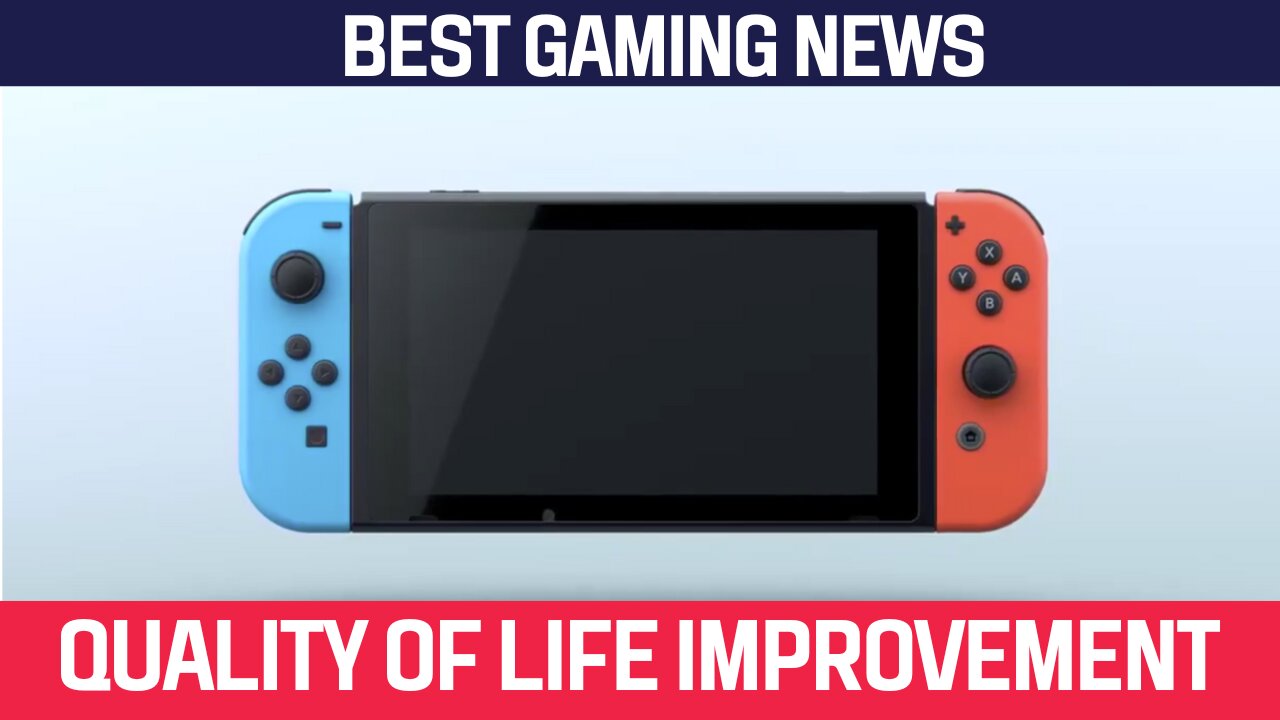 Nintendo Switch Gets This Quality Of Life Improvement