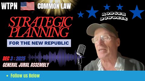 WTPN - STRATEGIC PLANNING - NEW REPUBLIC