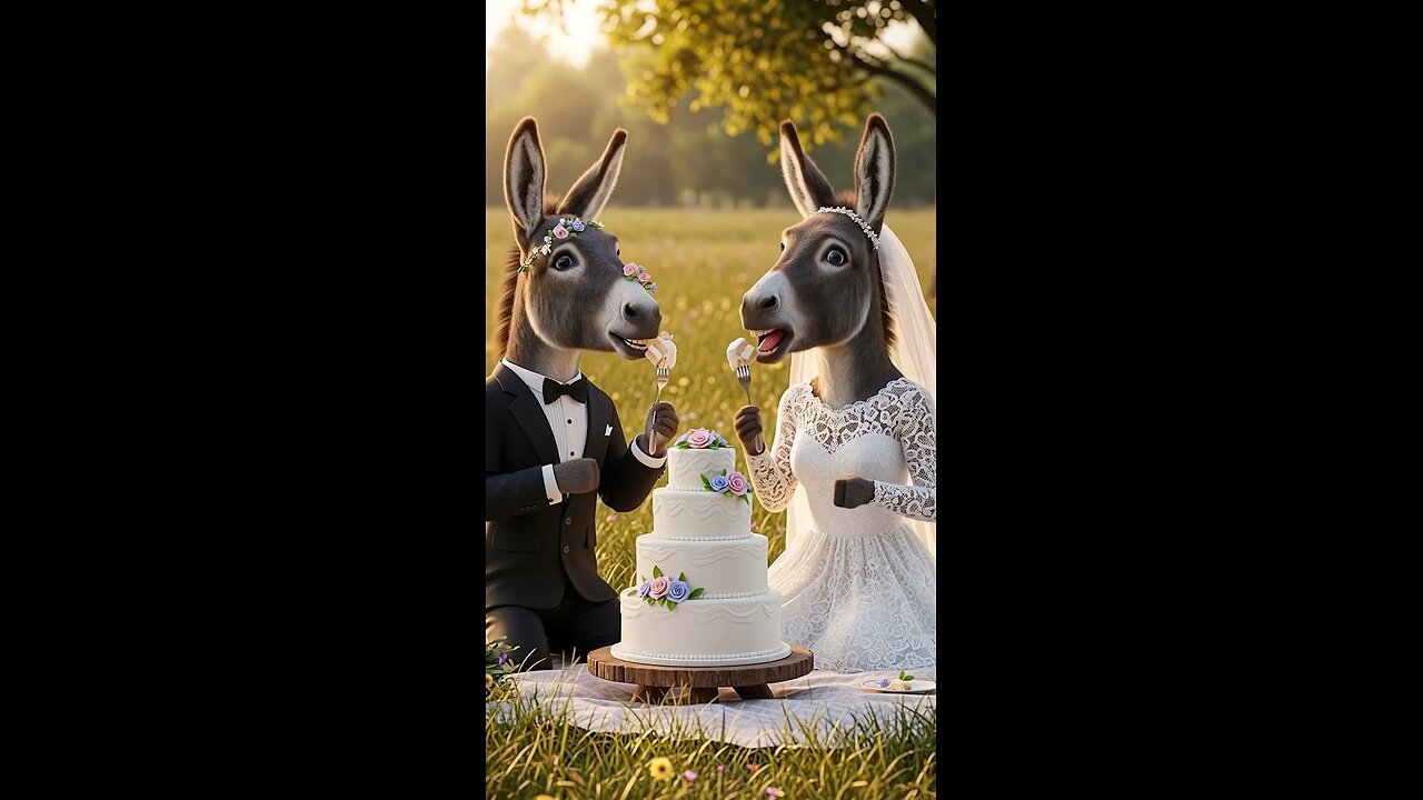 donkey couple