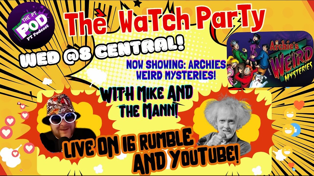 The WaTch ParTy! Season 2 ep 1 ARCHIES WEIRD MYSTERIES EP.1