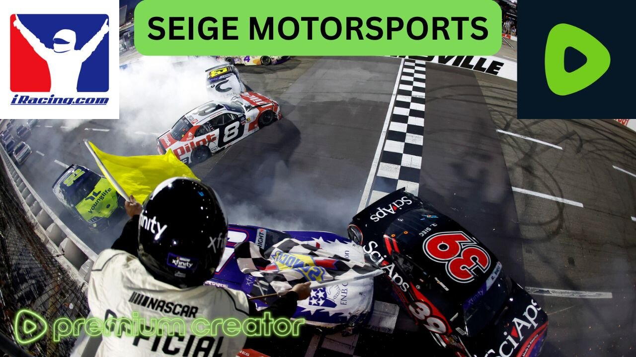 🔴Saturday iRacing Seige, Martinsville Xfinity Coverage🏁!