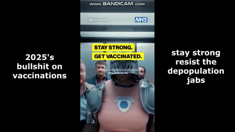 stay strong - dont get vaccinated - campaign to jab everybody up each year