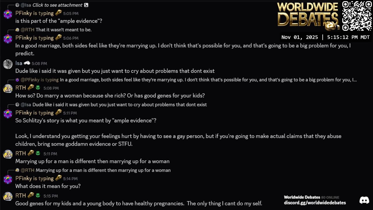 0142 WIDESTREAM - Worldwide Debates - YouTube/Twitch/Rumble