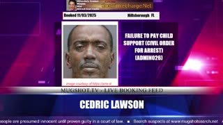 Mugshot TV - Live Arrest Booking Video Stream