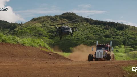 Hobbs and Shaw (2019) | Fast & Furious | The Rock Takes Down A Helicopter With His Bare Hands