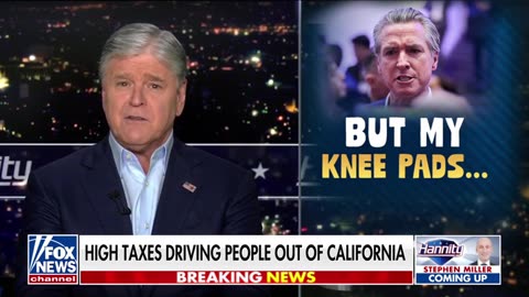 Hannity: Businesses, People Fleeing Newsom's California