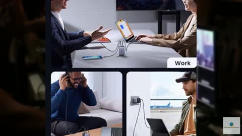 UGREEN Nexode 65W GaN USB C Wall Charger, 4-Port Fast Type-C Charger Compatible