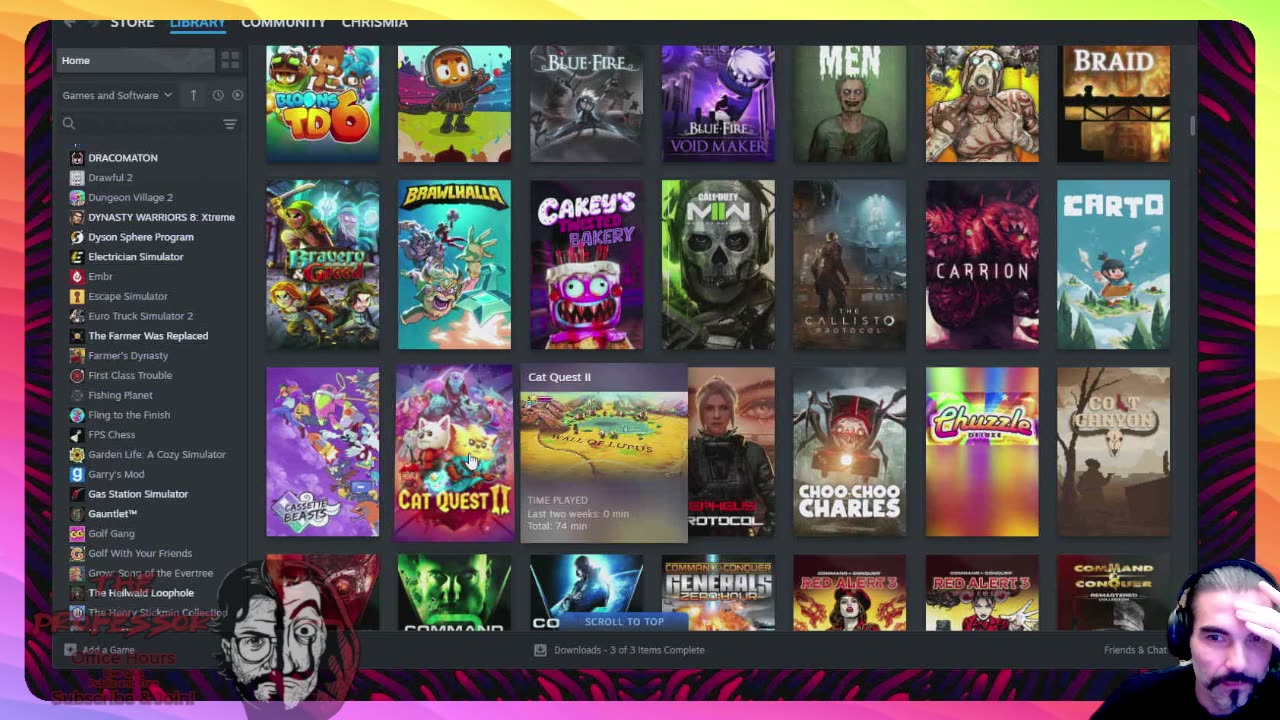 Exploring Steam Library