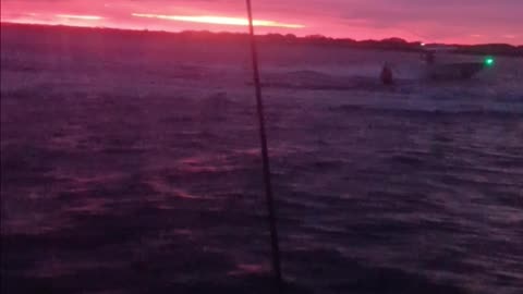 Sunrise this morning