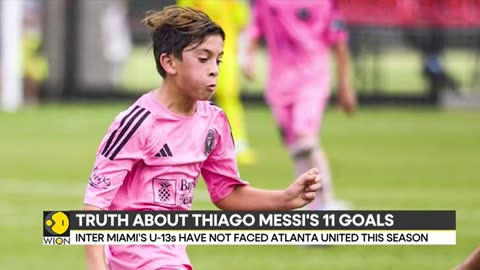 Did Lionel Messi’s Son Really Score 11 Goals In One Match _ Fact Check _ WION