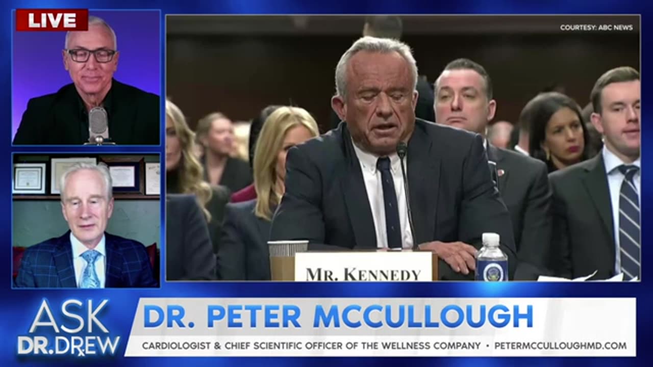 Доктор Питер Маккалоу _ RFK Jr. сталкивается с цирком слушаний