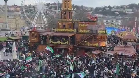 Christmas markets in Germany last year were invaded by Syrian Islamists shouting "Allah Akbar".