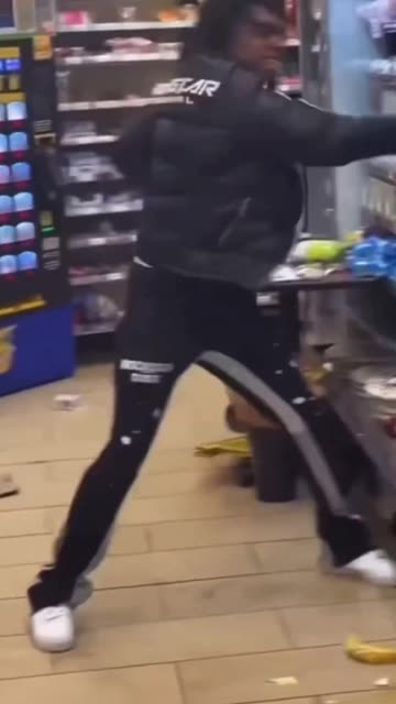 He destroys everything for fun. We can't get used to this.