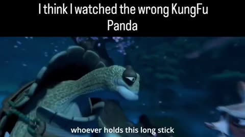 Wrong Kung Fu Panda