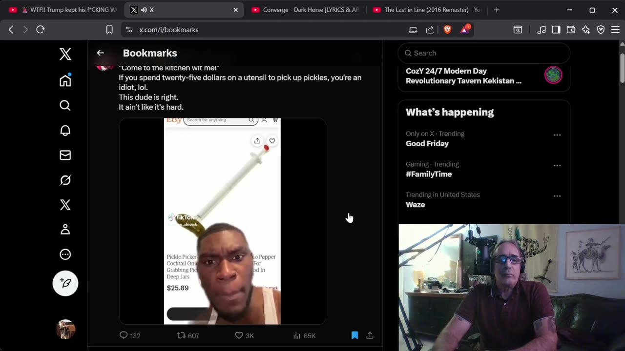 Some observations and some music.