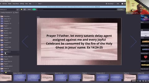 Seven Days Of Prayer Warfare || Day 2, November 4, 2025 || POSSESSING THE BALANCE OF OUR INHERITANCE