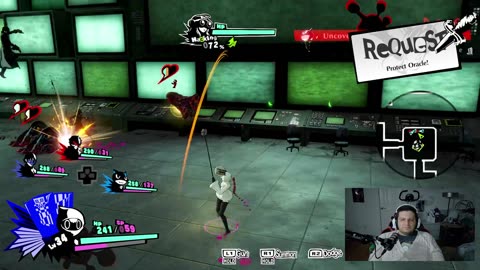 late night chatting and gaming Persona 5 strikers
