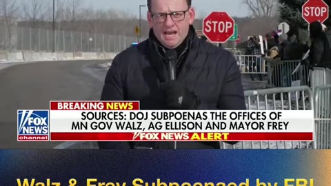 BREAKING 🚨 It’s Official: the FBI has served Tim Walz and Mayor Frey both with SUBPOENAS