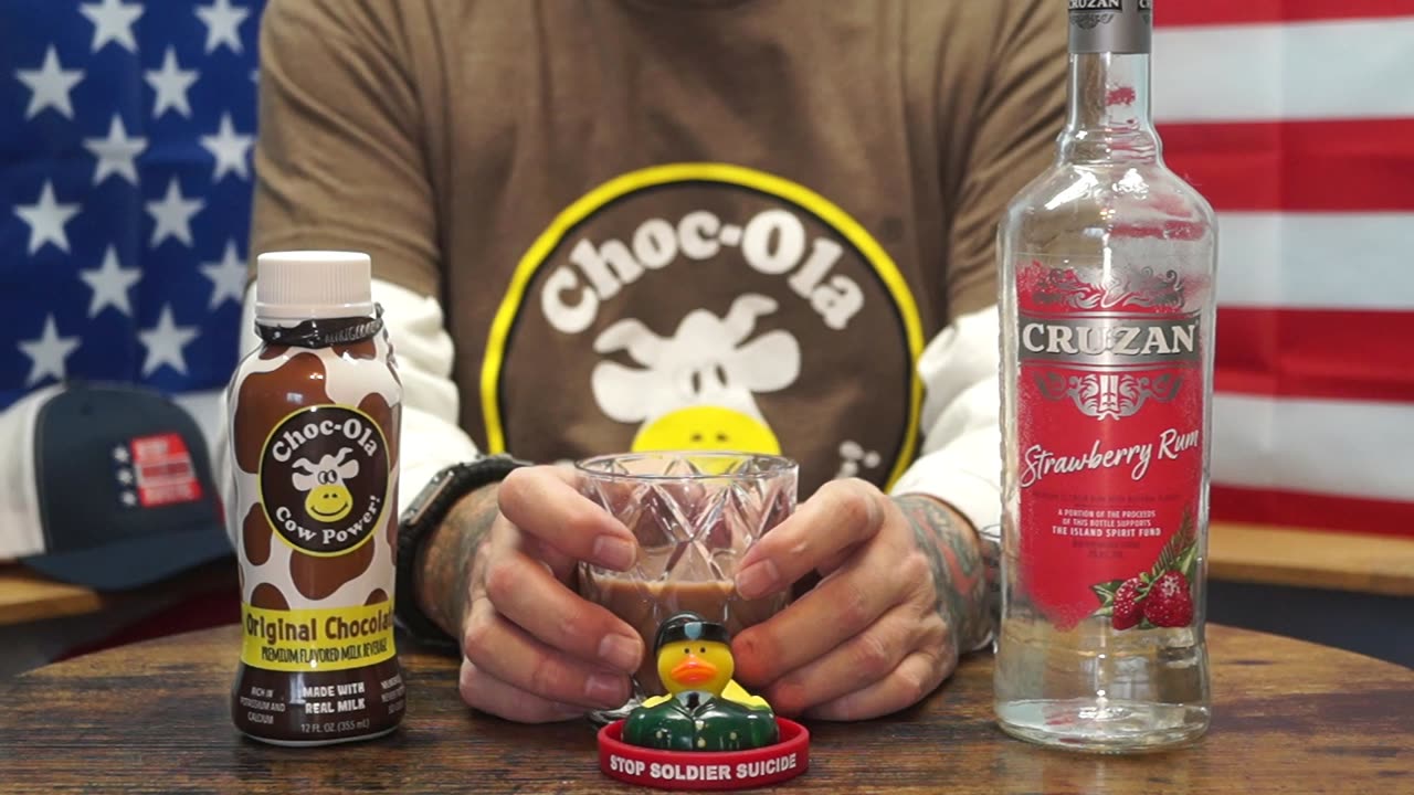 Albert Stedl - Cruzan Strawberry Rum & Choc-Ola