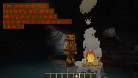 Minecraft Bible Verse 1 John 1:9 NIV