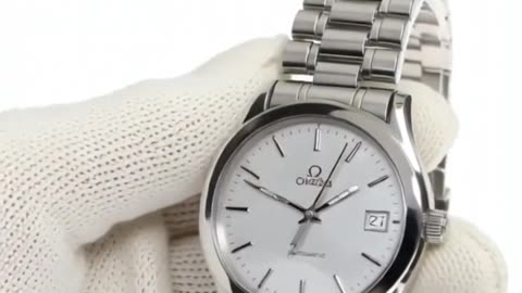 Omega Classic Silver Dial Watch