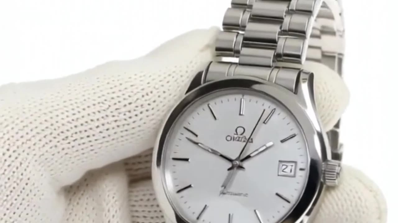 Omega Classic Silver Dial Watch